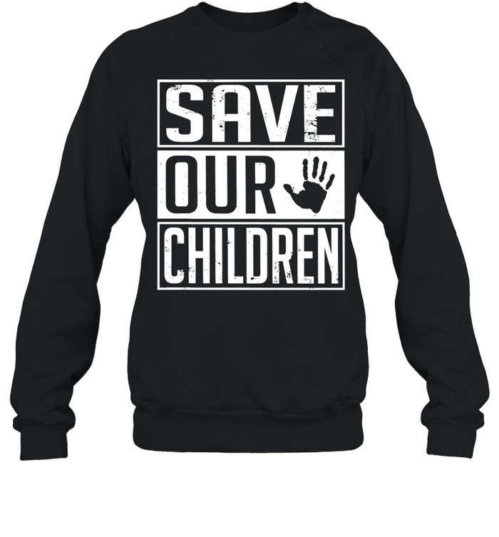 Save our children Awareness vintage Unisex Sweatshirt