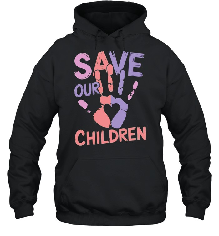 Save our children end human trafficking Awareness Unisex Hoodie