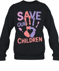 Save our children end human trafficking Awareness Unisex Sweatshirt
