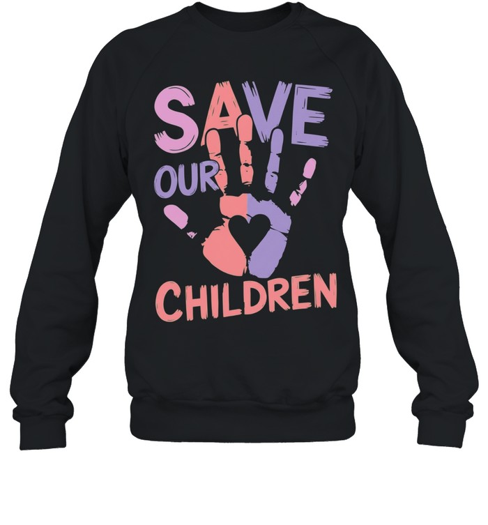 Save our children end human trafficking Awareness Unisex Sweatshirt