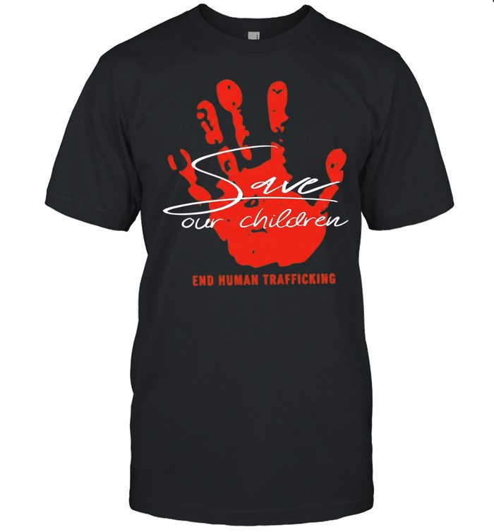 Save our children end human trafficking Classic Men's T-shirt