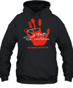 Save our children end human trafficking Unisex Hoodie