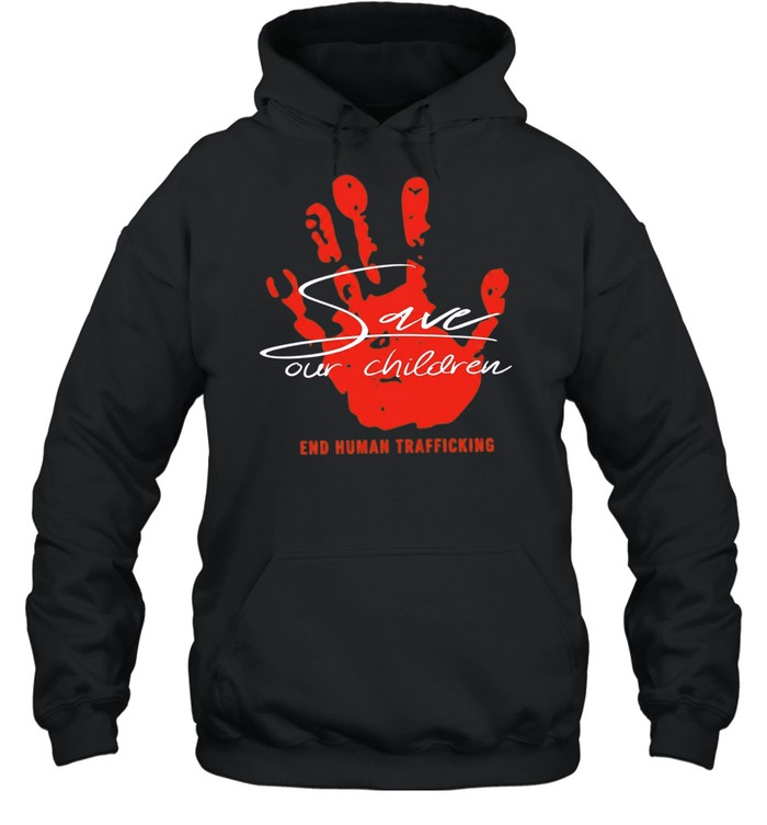Save our children end human trafficking Unisex Hoodie