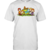 Scooby Doo Peanuts Gang mashup Mystery Machine mystery inc characters kids  Classic Men's T-shirt