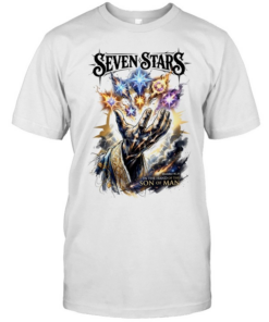 Seven stars in the hand of the son of man  Classic Men's T-shirt