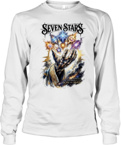 Seven stars in the hand of the son of man  Long Sleeved T-shirt