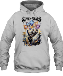 Seven stars in the hand of the son of man  Unisex Hoodie