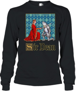 Sir Dean Queen and fish knight Long Sleeved T-shirt