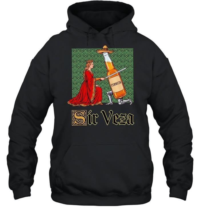 Sir Veza Cerueza Beer Mexican Sombrero Unisex Hoodie