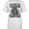 Sniper Skeleton as I walk through the valley of the shadow of death I fear nothing T Classic Men's T-shirt
