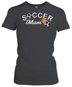Soccer mom fire T Classic Women's T-shirt