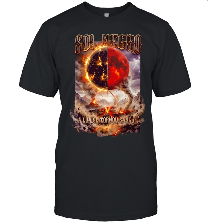 Sol Negro alua se tornou sangue Classic Men's T-shirt