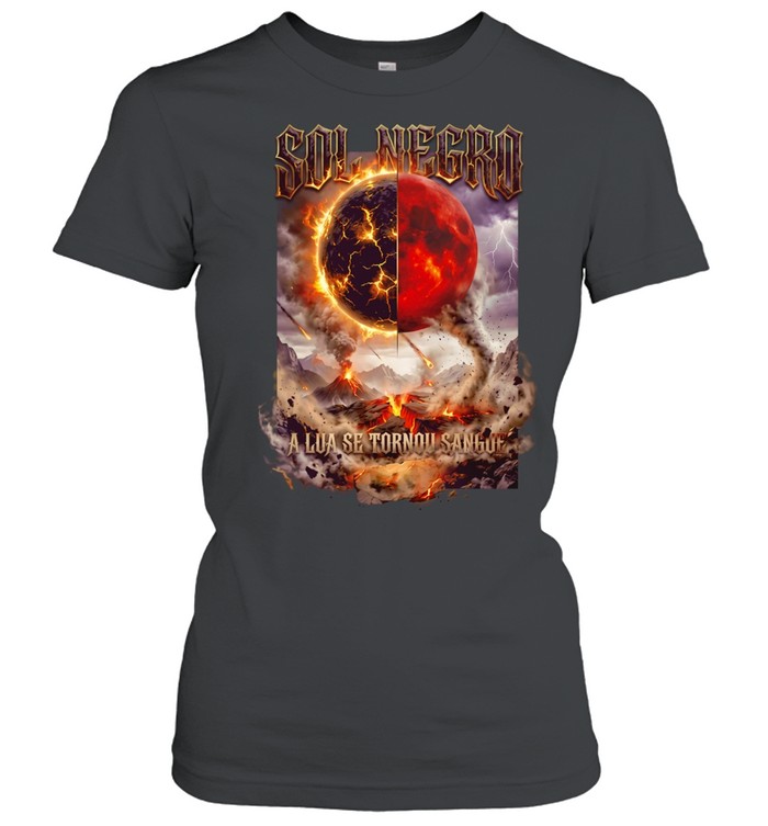 Sol Negro alua se tornou sangue Classic Women's T-shirt