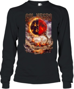 Sol Negro alua se tornou sangue Long Sleeved T-shirt