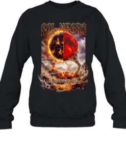Sol Negro alua se tornou sangue Unisex Sweatshirt