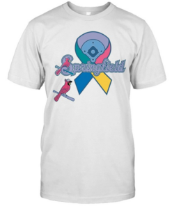 Springfield Cardinals awareness ribbon baseball team  Classic Men's T-shirt