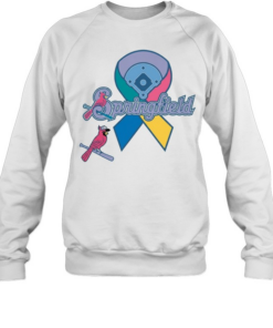 Springfield Cardinals awareness ribbon baseball team  Unisex Sweatshirt