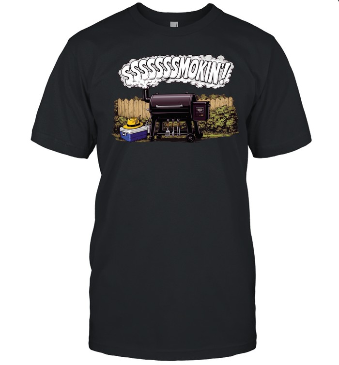 Ssssssmokin Pellet grill Classic Men's T-shirt