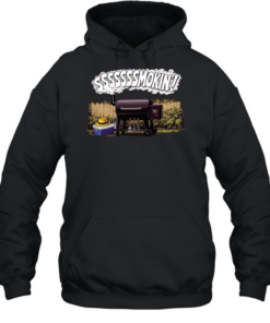 Ssssssmokin Pellet grill Unisex Hoodie