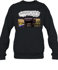 Ssssssmokin Pellet grill Unisex Sweatshirt