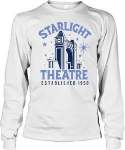 Starlight Theatre est 1950 vintage  Long Sleeved T-shirt