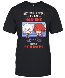 Stelle and Himeko nothing better than hanging out with the boys  Classic Men's T-shirt