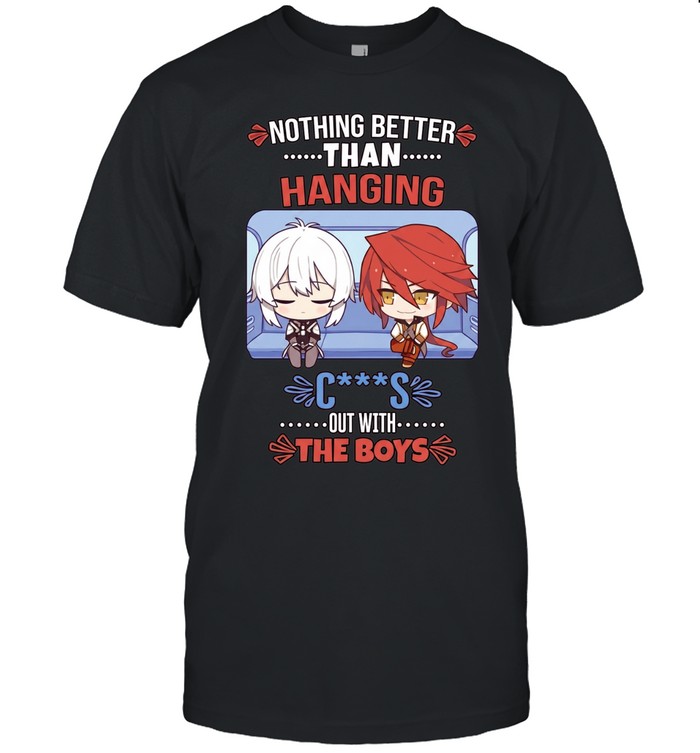 Stelle and Himeko nothing better than hanging out with the boys Classic Men's T-shirt