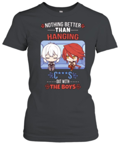 Stelle and Himeko nothing better than hanging out with the boys Classic Women's T-shirt