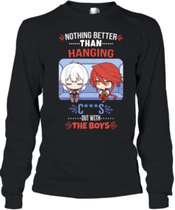 Stelle and Himeko nothing better than hanging out with the boys Long Sleeved T-shirt