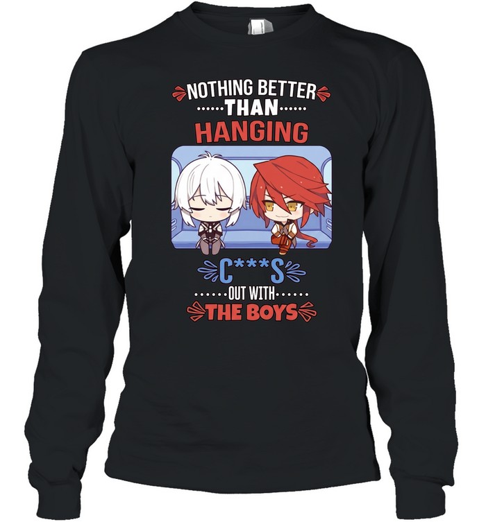 Stelle and Himeko nothing better than hanging out with the boys Long Sleeved T-shirt