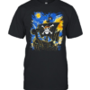 Straw Hat Pirates Thousand Sunny Ship One Piece Van Gogh Style Fan Art  Classic Men's T-shirt