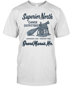 Superior North Canoe Outfitters Grand Marais MN  Classic Men's T-shirt