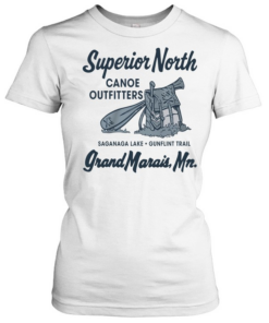 Superior North Canoe Outfitters Grand Marais MN  Classic Women's T-shirt