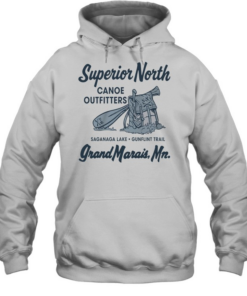 Superior North Canoe Outfitters Grand Marais MN  Unisex Hoodie