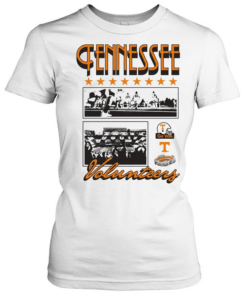Tennessee Volunteers Football Go Vols Stadium Helmet  Classic Women's T-shirt