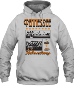 Tennessee Volunteers Football Go Vols Stadium Helmet  Unisex Hoodie