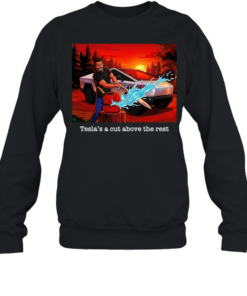 Tesla’s a cut above the rest Cybertruck  Unisex Sweatshirt