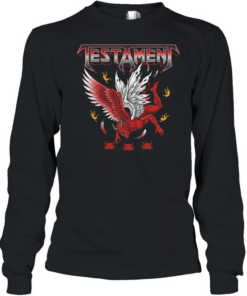 Testament Falling Fast T Long Sleeved T-shirt