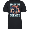 Thank You For Your Service American Military Patriotic Tribute T Classic Men's T-shirt