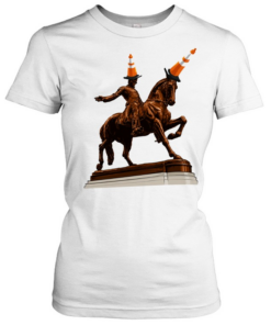 The Scottish Were Here Duke of Wellington Statue Glasgow T Classic Women's T-shirt