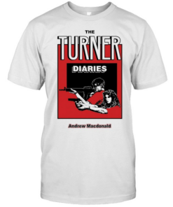 The Turner Diaries Andrew Macdonald retro  Classic Men's T-shirt