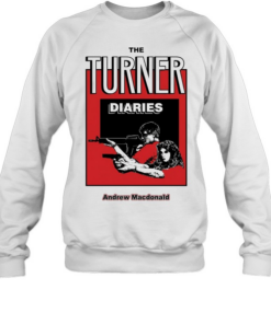 The Turner Diaries Andrew Macdonald retro  Unisex Sweatshirt
