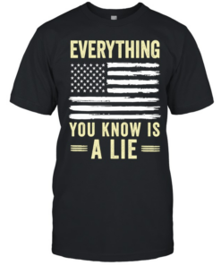 The big book of conspiracy theories everything you know is a lie  Classic Men's T-shirt