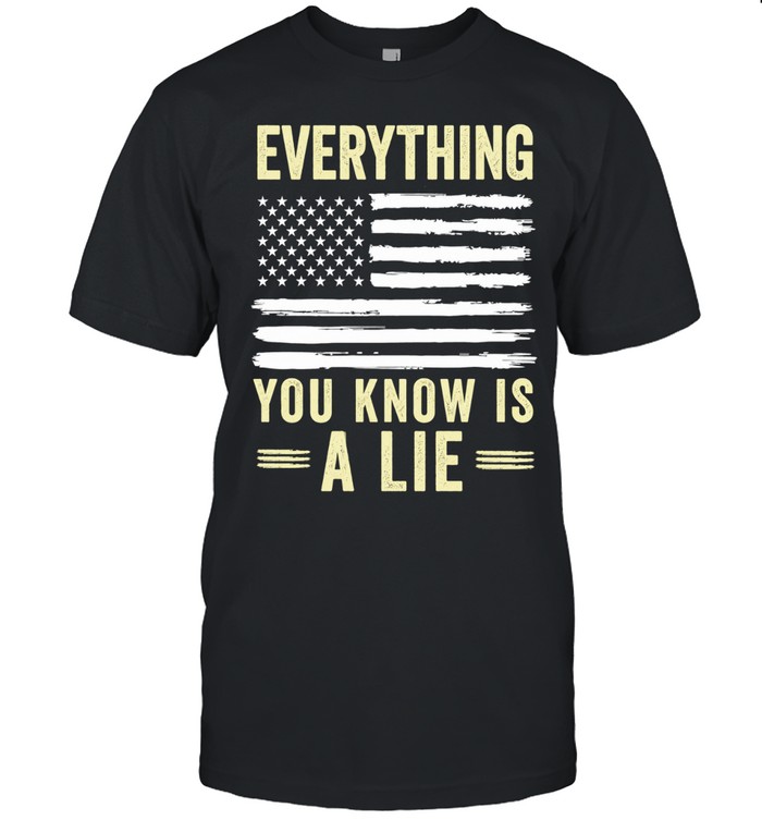 The big book of conspiracy theories everything you know is a lie Classic Men's T-shirt