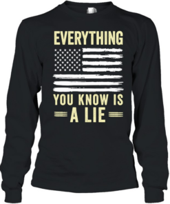 The big book of conspiracy theories everything you know is a lie Long Sleeved T-shirt