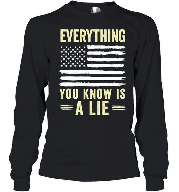 The big book of conspiracy theories everything you know is a lie Long Sleeved T-shirt