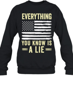 The big book of conspiracy theories everything you know is a lie Unisex Sweatshirt