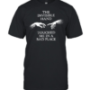 The invisible hand touched me in a bad place  Classic Men's T-shirt