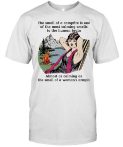 The smell of a campfire is one of the most calming smells to the human brain  Classic Men's T-shirt