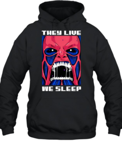 They live we sleep Unisex Hoodie
